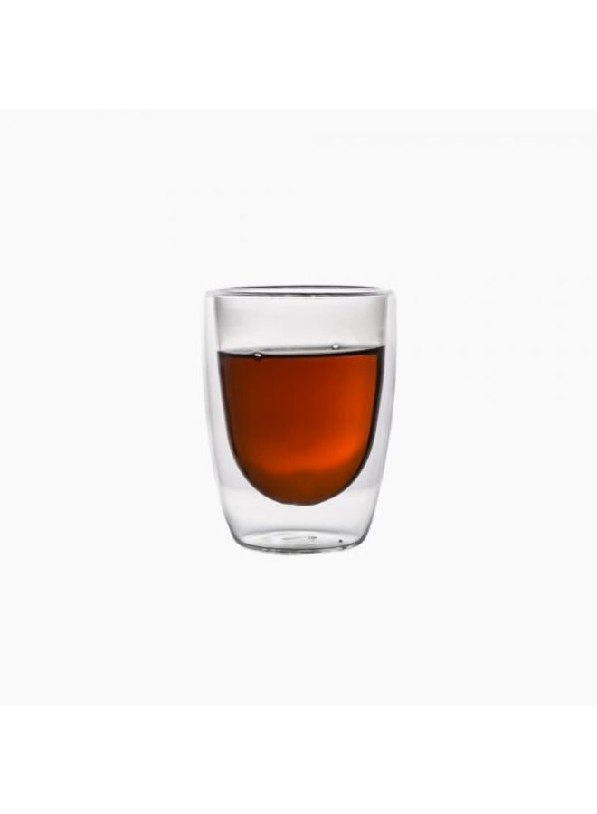 Zinnia Double Glass Longo Cup Set of 3 Pieces 280 ml - Image 3